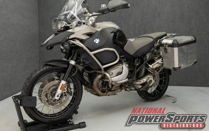 2009 BMW R1200GS ADVENTURE PREMIUM W/ABS