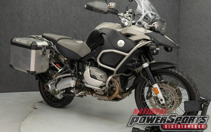 2009 BMW R1200GS ADVENTURE PREMIUM W/ABS