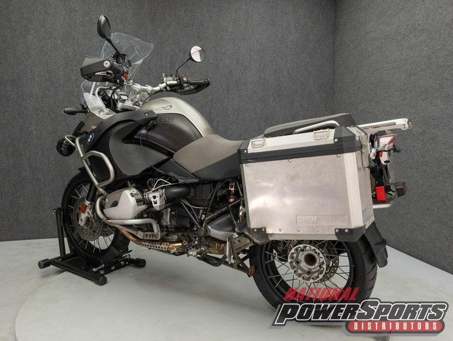 2009 BMW R1200GS ADVENTURE PREMIUM W/ABS