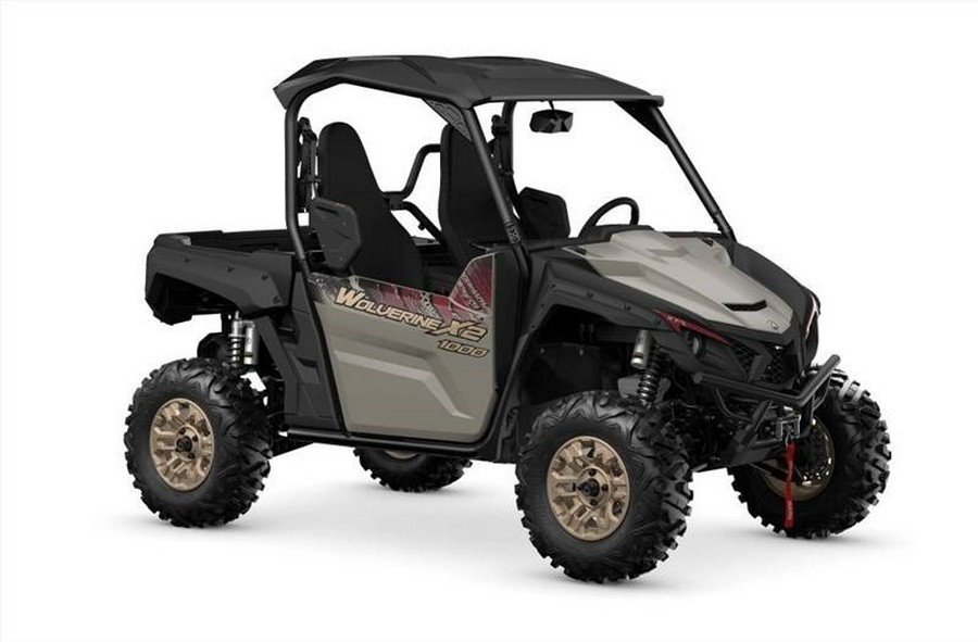 2024 Yamaha YXE10WTZRD Wolverine X2 XTR/Titan-Tactical Black