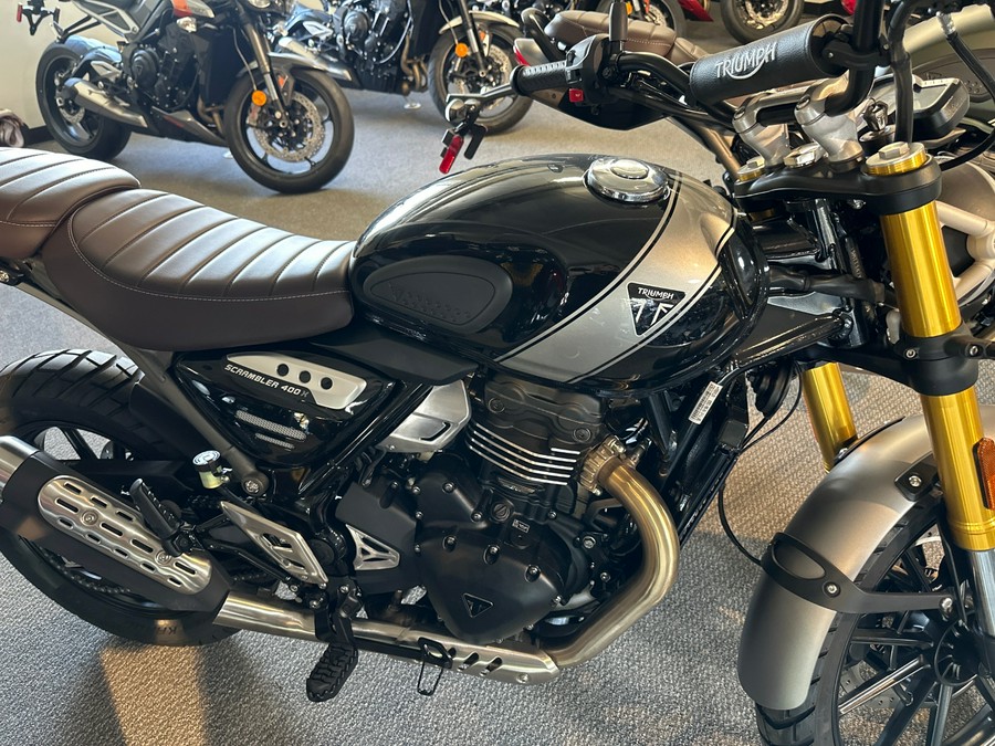 2025 Triumph Scrambler 400 X