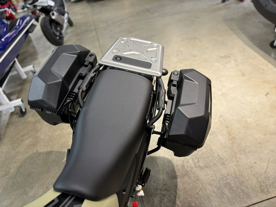 2026 Kawasaki KLR650 Adventure ABS Cypher Camo Beige