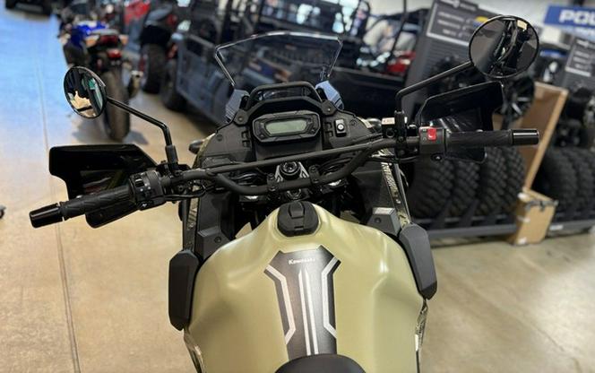 2026 Kawasaki KLR650 Adventure ABS Cypher Camo Beige