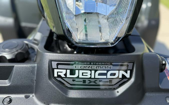 2027 HONDA FourTrax Foreman Rubicon 4x4 EPS Black Forest Green - J300340