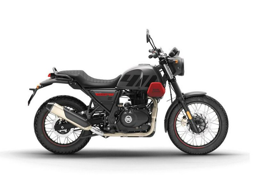 2023 Royal Enfield Scram 411 Graphite Red