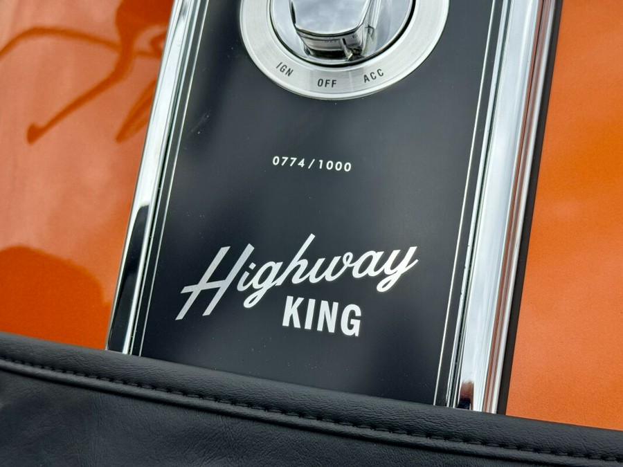 2023 Harley-Davidson Electra Glide Highway King HI-FI Orange/Birch White