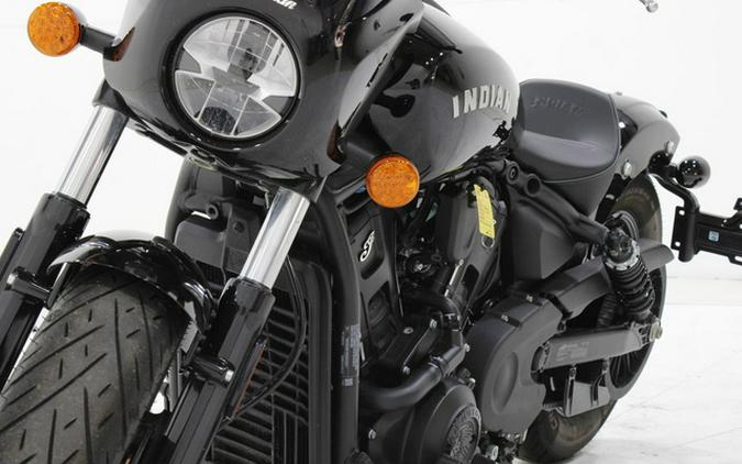 2025 Indian Sport Scout Sixty Black Metallic