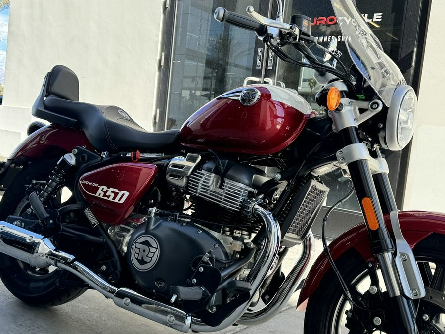 2024 Royal Enfield Super Meteor 650 Celestial Red