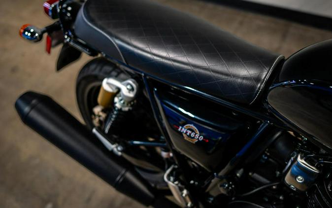 2024 Royal Enfield INT650 Black Ray