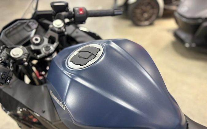 2026 Kawasaki Ninja 500 ABS Metallic Matte Twilight Blue
