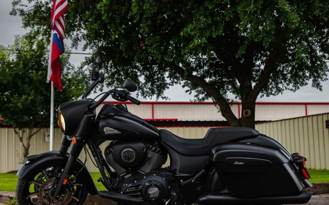 2021 Indian Springfield Dark Horse Thunder Black Smoke