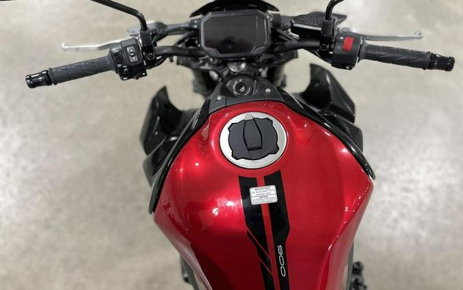 2024 Kawasaki Z900 ABS Candy Persimmon Red/Ebony