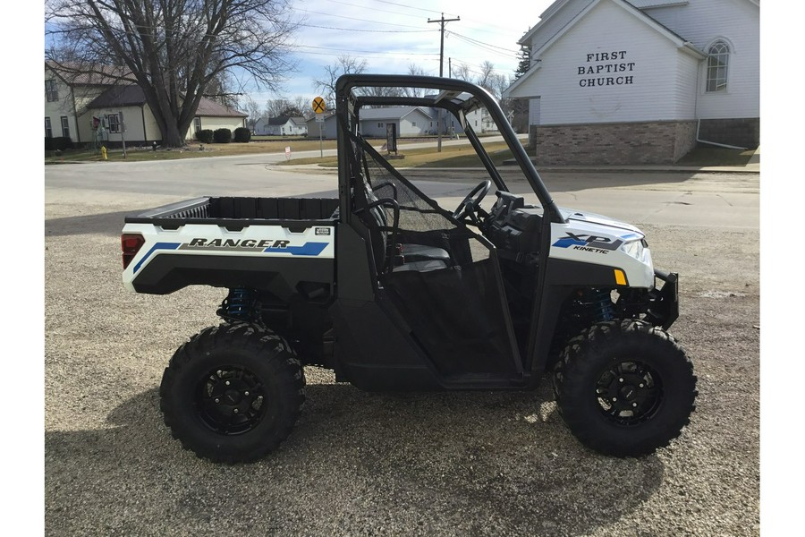 2024 Polaris Industries Ranger XP® Kinetic Ultimate- ICY PEARL WHITE