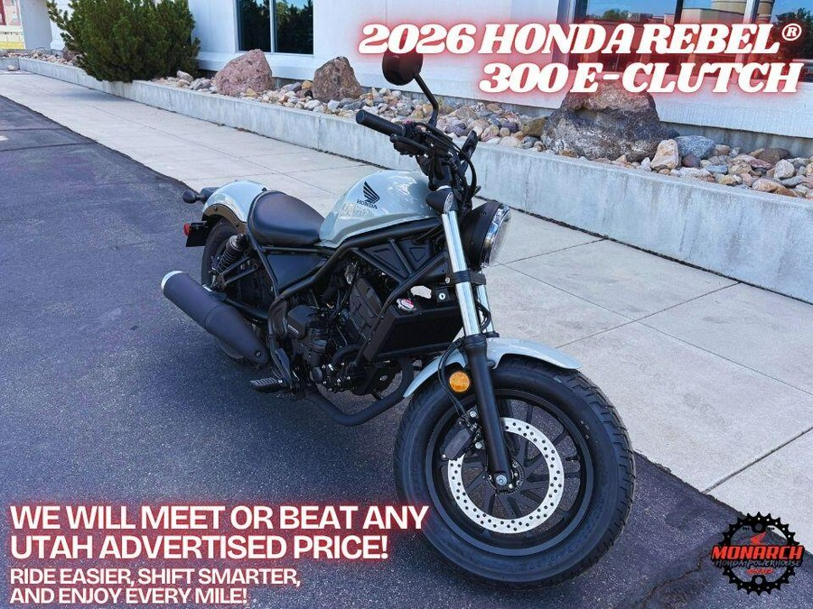 2026 Honda Rebel 300 E-Clutch