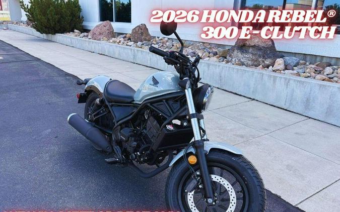 2026 Honda Rebel 300 E-Clutch