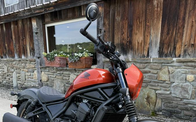 2025 Honda Rebel® 1100 DCT SE Flare Orange Metallic