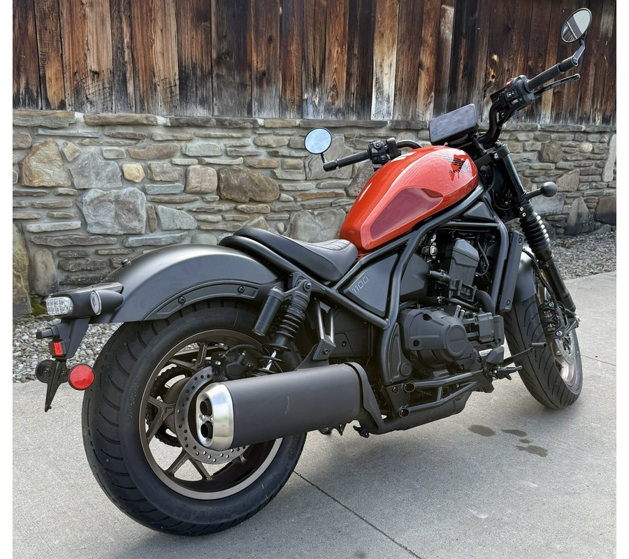 2025 Honda Rebel® 1100 DCT SE Flare Orange Metallic