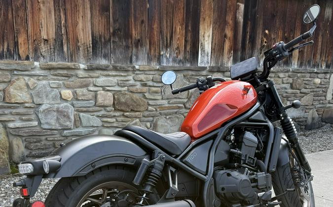 2025 Honda Rebel® 1100 DCT SE Flare Orange Metallic