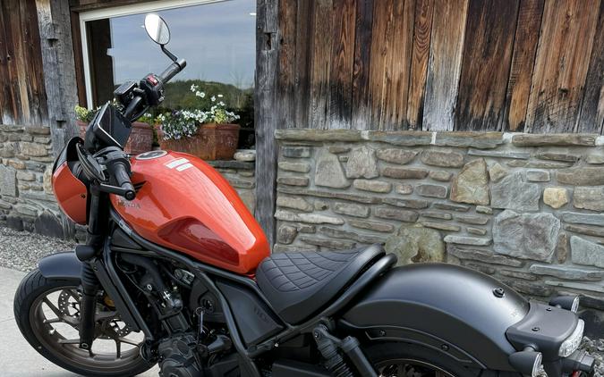 2025 Honda Rebel® 1100 DCT SE Flare Orange Metallic