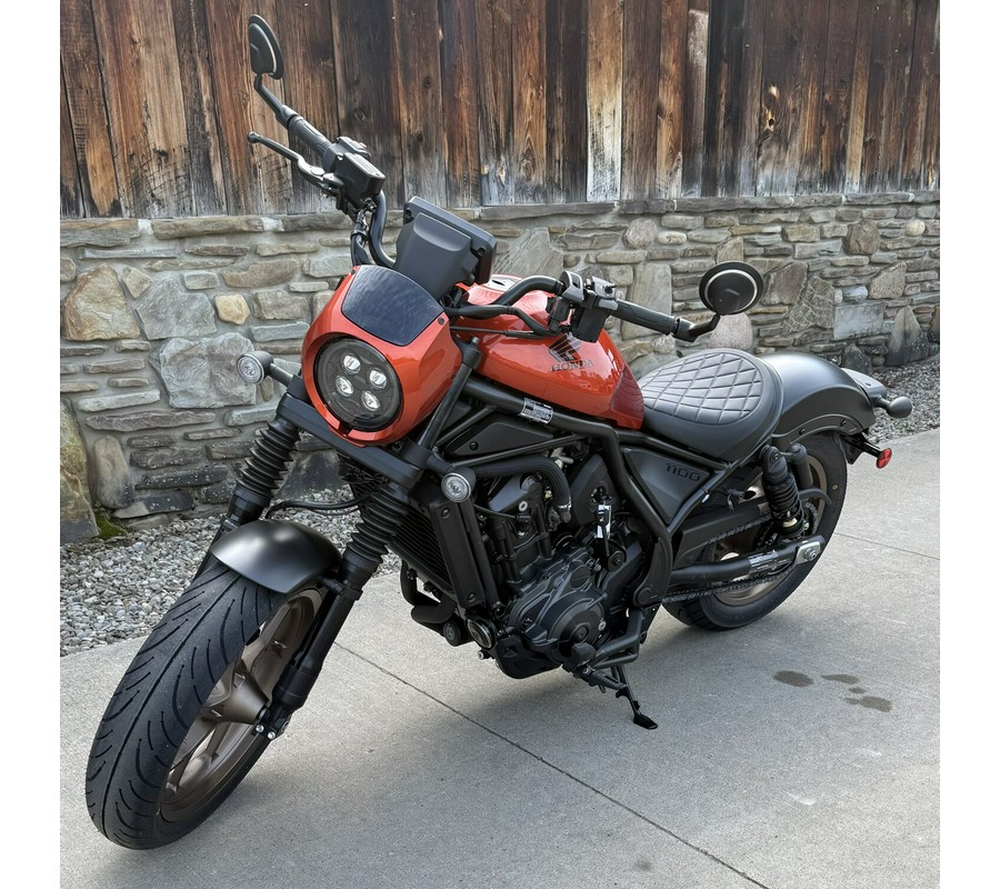 2025 Honda Rebel® 1100 DCT SE Flare Orange Metallic