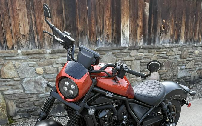 2025 Honda Rebel® 1100 DCT SE Flare Orange Metallic