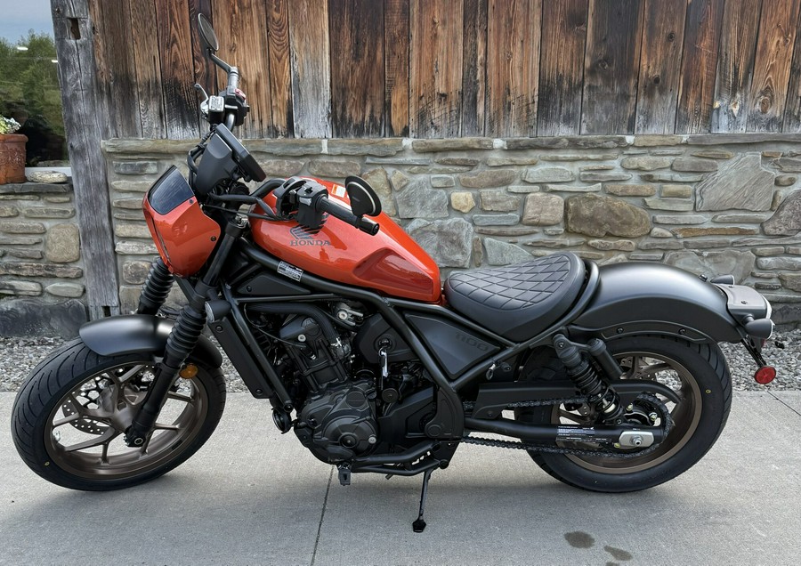 2025 Honda Rebel® 1100 DCT SE Flare Orange Metallic