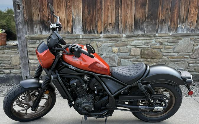 2025 Honda Rebel® 1100 DCT SE Flare Orange Metallic