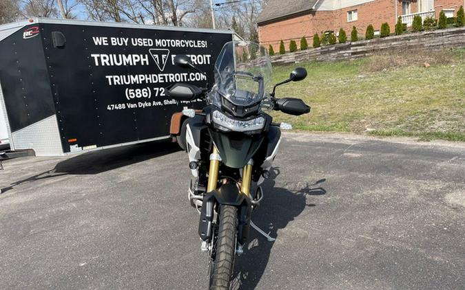 2023 Triumph Tiger 1200 Rally Pro Matte Khaki Green