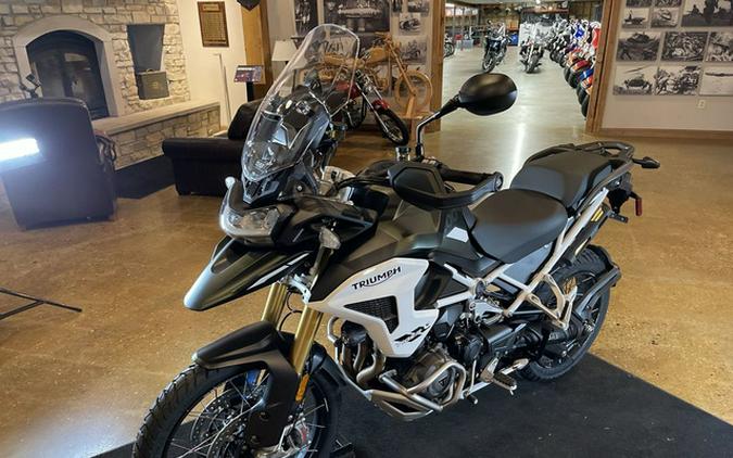 2023 Triumph Tiger 1200 Rally Pro Matte Khaki Green