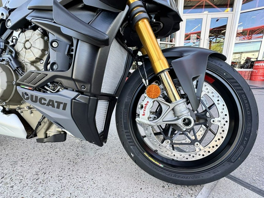 2024 Ducati Streetfighter V4 S Grey & Black