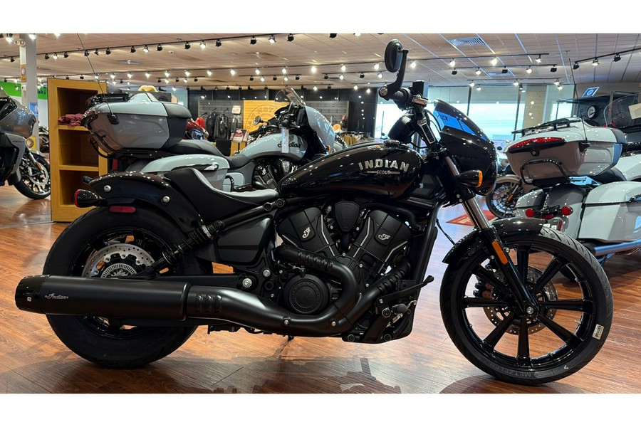 2025 Indian Motorcycle SPORT SCOUT, BLACK METALLIC, 49ST Base
