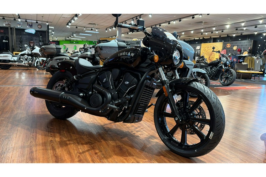 2025 Indian Motorcycle SPORT SCOUT, BLACK METALLIC, 49ST Base