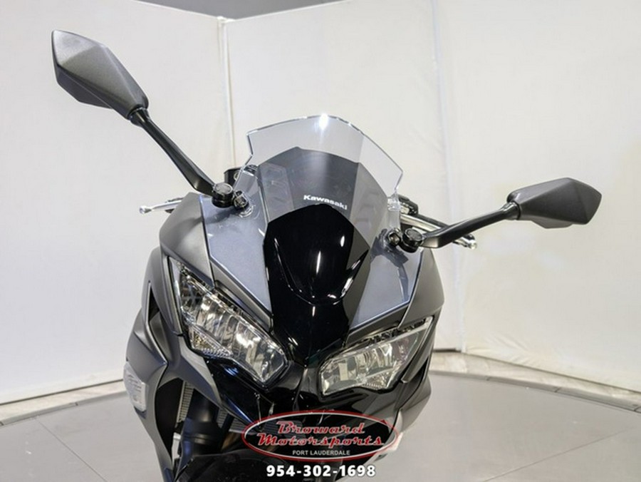 2024 Kawasaki Ninja 650 Metallic Matte Graphenesteel GrayEbony