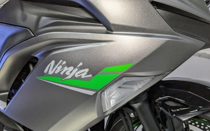 2024 Kawasaki Ninja 650 Metallic Matte Graphenesteel GrayEbony