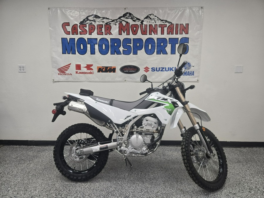2026 Kawasaki KLX 300 Bright White - K7477