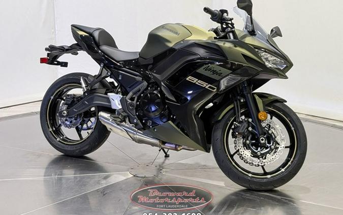 2024 Kawasaki Ninja 650 Metallic Matte Dark GrayMetallic Spark