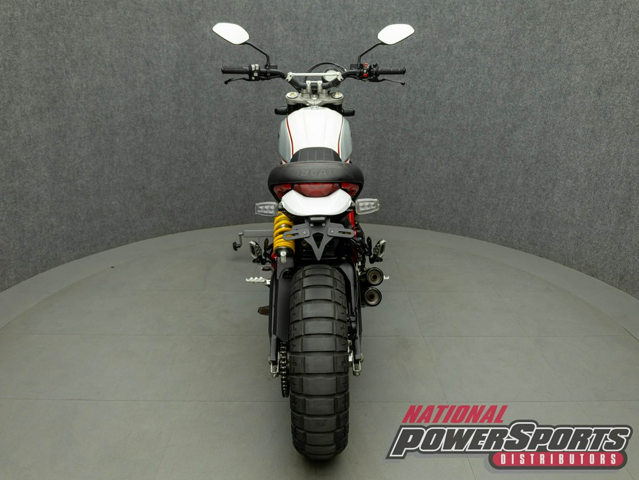 2020 DUCATI SCRAMBLER DESERT SLED W/ABS