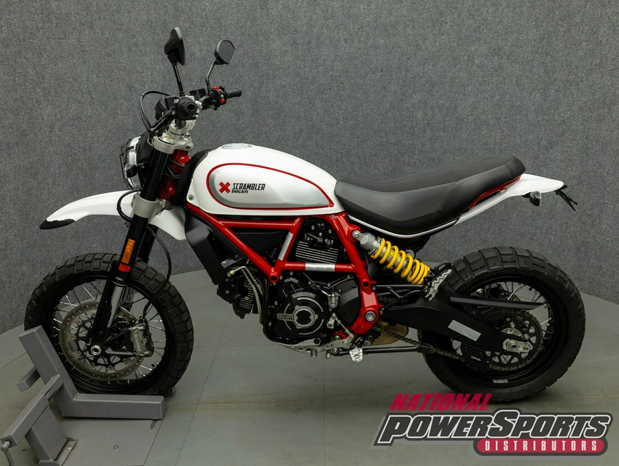 2020 DUCATI SCRAMBLER DESERT SLED W/ABS