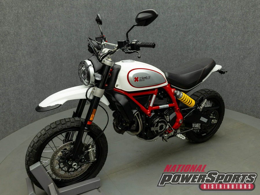 2020 DUCATI SCRAMBLER DESERT SLED W/ABS