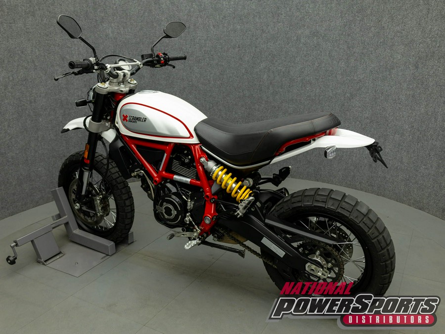 2020 DUCATI SCRAMBLER DESERT SLED W/ABS