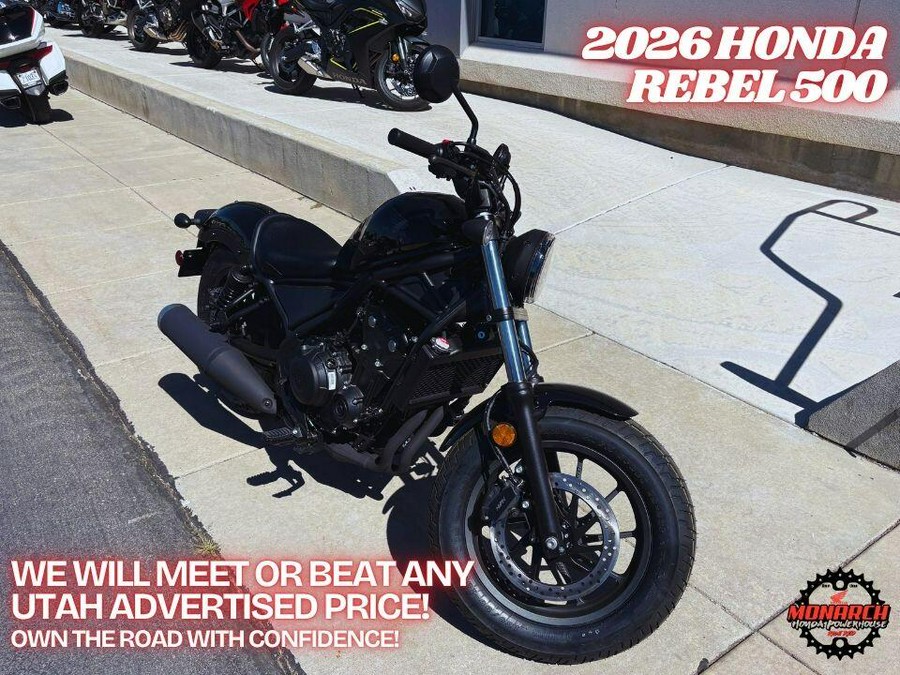 2026 Honda Rebel 500