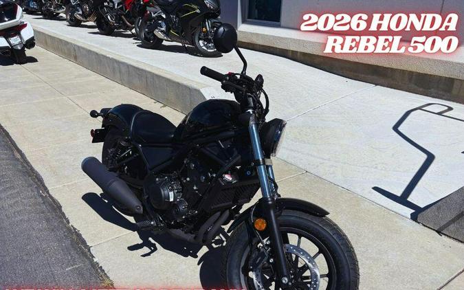 2026 Honda Rebel 500