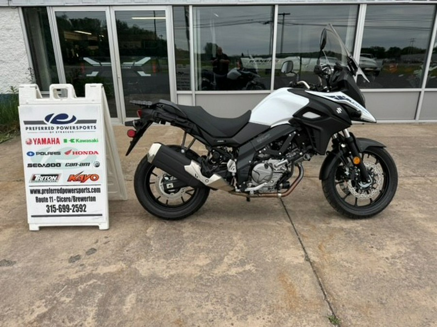 2022 Suzuki V-Strom 650XT White