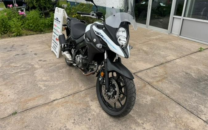 2022 Suzuki V-Strom 650XT White