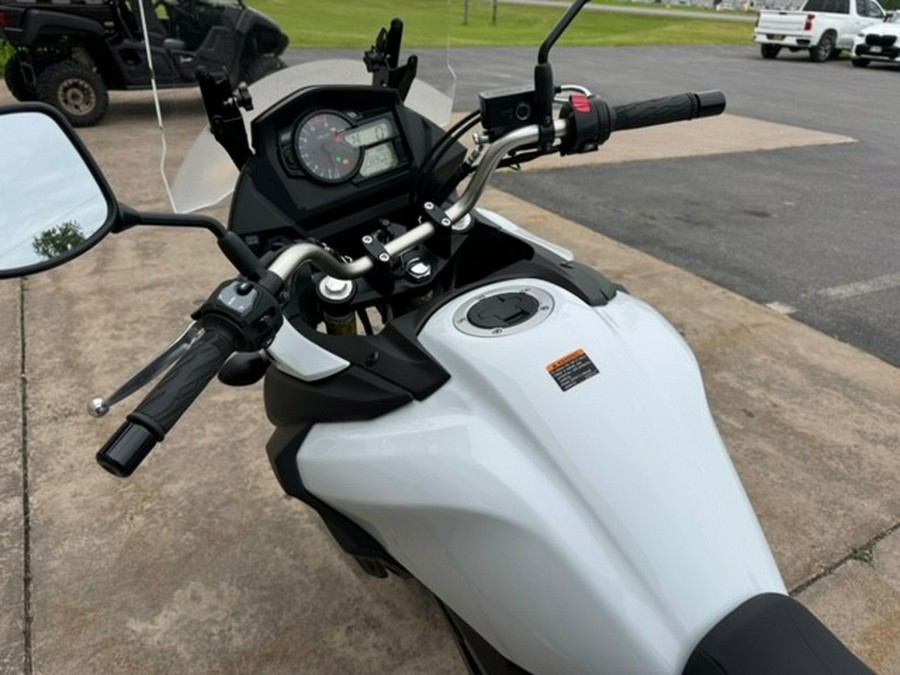 2022 Suzuki V-Strom 650XT White