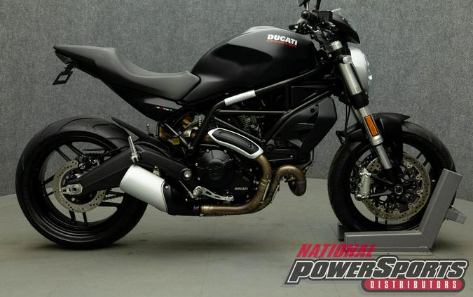 2018 DUCATI MONSTER 797 PLUS W/ABS