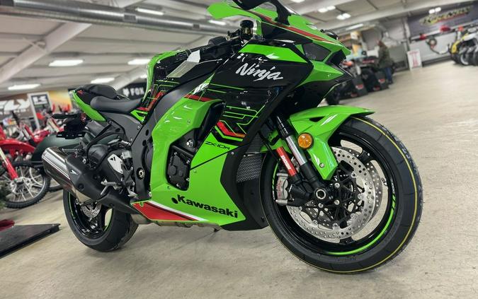 Moto KAWASAKI ZX10R KRT edition vert 1/18