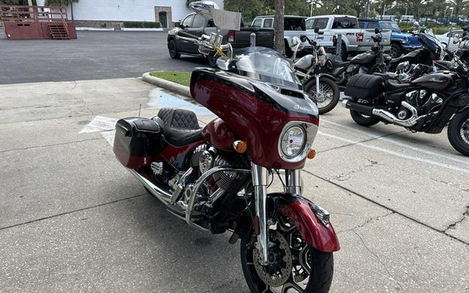 2020 Indian Chieftain Elite Thunder Black Vivid Crystal/Wildfire Red Candy