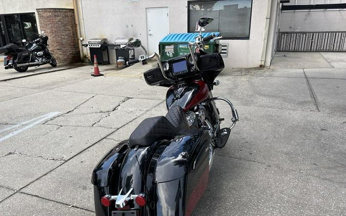 2020 Indian Chieftain Elite Thunder Black Vivid Crystal/Wildfire Red Candy