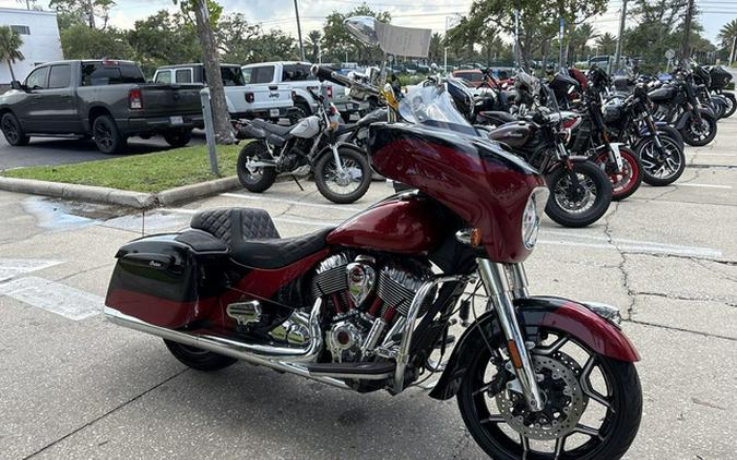 2020 Indian Chieftain Elite Thunder Black Vivid Crystal/Wildfire Red Candy